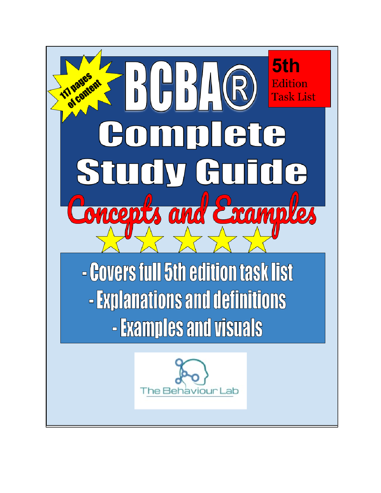 Preview image for BCBA Exam Study Guide | 5th Edition Task List | BCBA Exam Complete Study Guide | BCBA Exam Study Guide | Explanation Guide | Definitions | Examples | Visuals